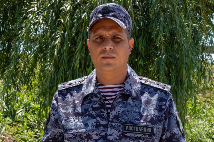 На Кубани офицер Росгвардии награждён медалью «За спасение»