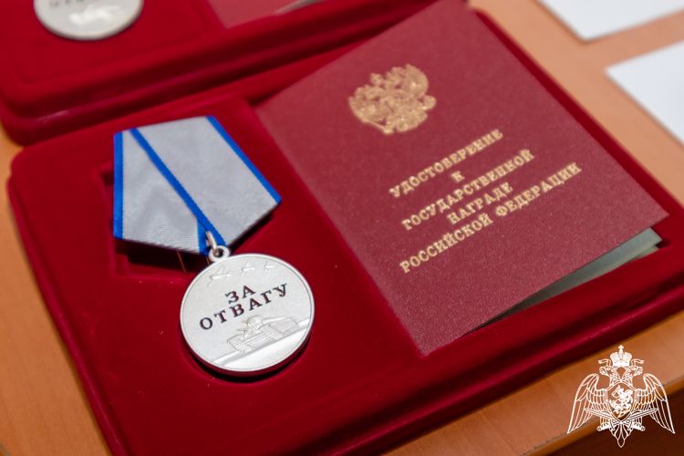 Государственные и ведомственные награды вручили росгвардейцам- участникам СВО в Краснодаре