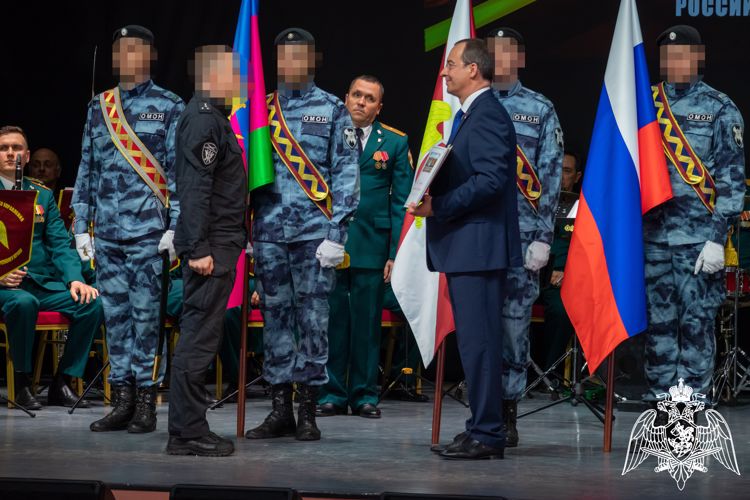 День войск национальной гвардии Российской Федерации отметили в Краснодаре