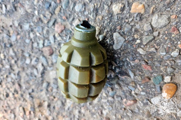 Похожий на боеприпас предмет обследовали взрывотехники Росгвардии в Краснодаре 