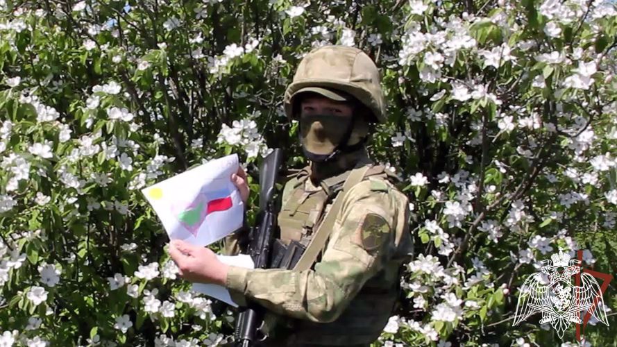 Росгвардейцы — участники СВО поблагодарили жителей Кубани за поздравления с Днем Победы и поддержку