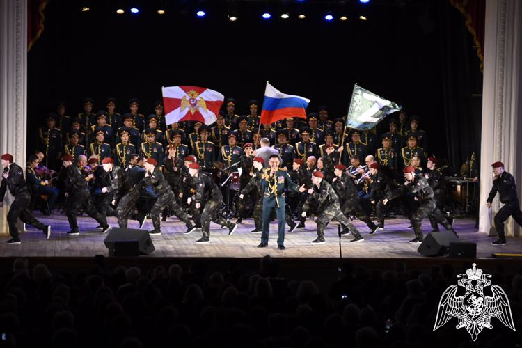 Академический ансамбль песни и пляски Росгвардии завершил гастрольный тур на Кубани 