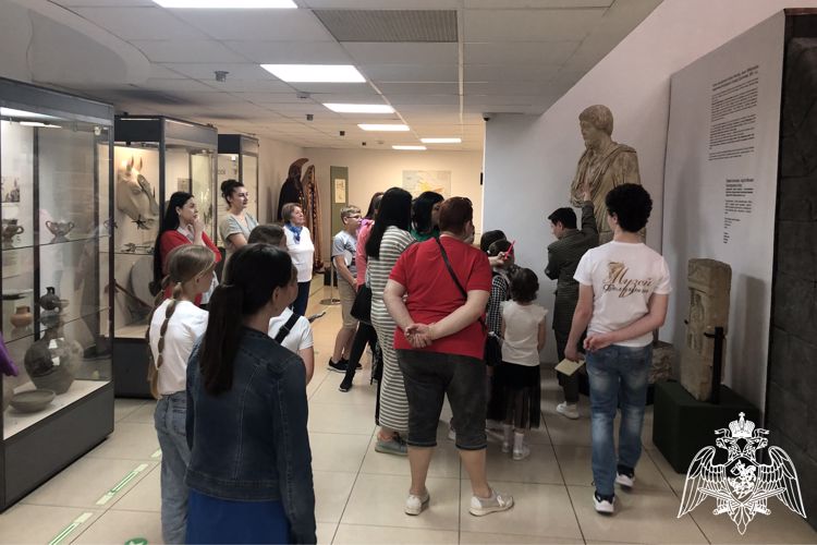 На Кубани дети росгвардейцев приняли участие в мероприятиях, посвященных Дню защиты детей