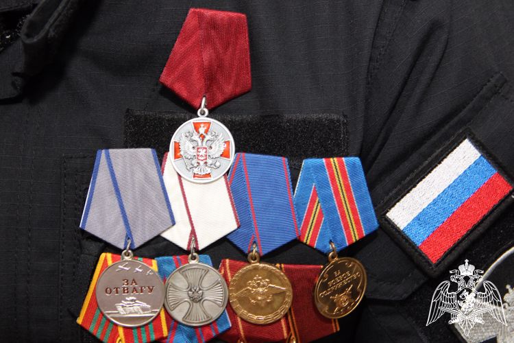 Государственные награды росгвардейцам - участникам СВО вручены  в Краснодаре