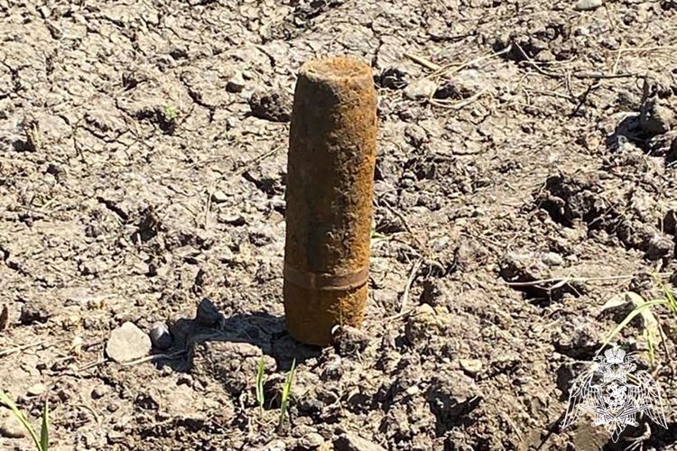 На Кубани взрывотехники Росгвардии  уничтожили шесть боеприпасов времен Великой Отечественной войны