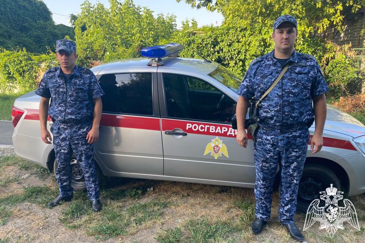Потерявшегося ребенка отыскали сотрудники Росгвардии на Кубани