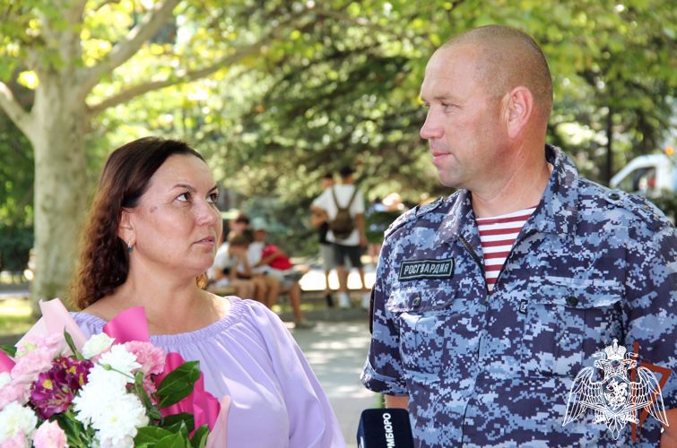 На юге России Росгвардия участвует в тематических мероприятиях в честь Дня семьи, любви и верности