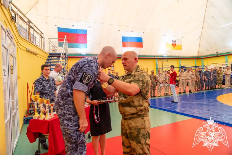 Сборная команда кубанских росгвардейцев завоевала «бронзу» окружного чемпионата по комплексному единоборству
