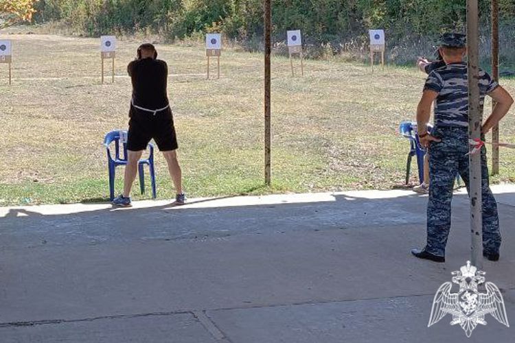 В Краснодарском крае росгвардейцы завоевали «серебро» в межведомственных соревнованиях по служебному биатлону