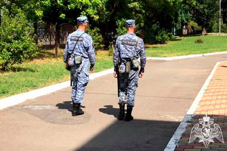 В Краснодарском крае росгвардейцы обеспечивают правопорядок при проведении выборов