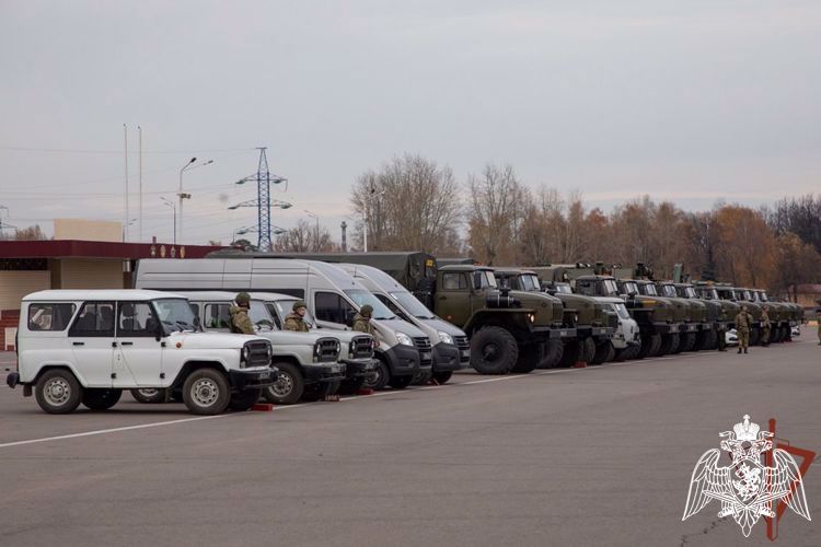 В Росгвардии отмечают День автомобилиста
