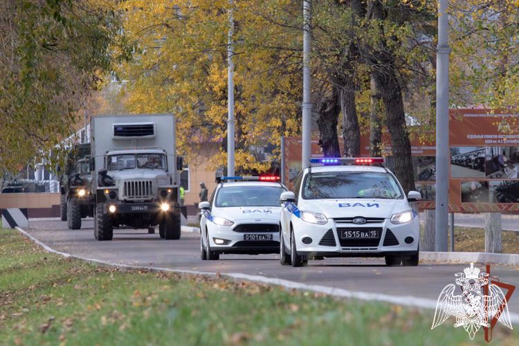 В Росгвардии отмечают День автомобилиста