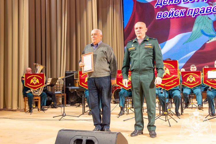В Краснодаре поздравили ветеранов войск правопорядка