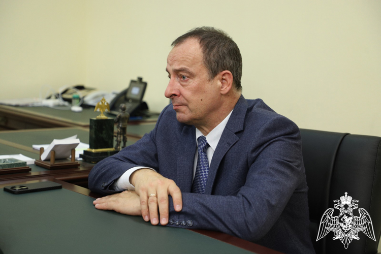 Начальник регионального управления Росгвардии встретился с руководителем краевого парламента 