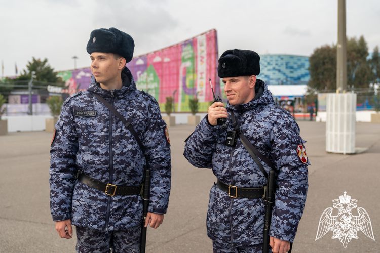 Росгвардейцы обеспечили правопорядок в период проведения Всемирного фестиваля молодежи в Сириусе