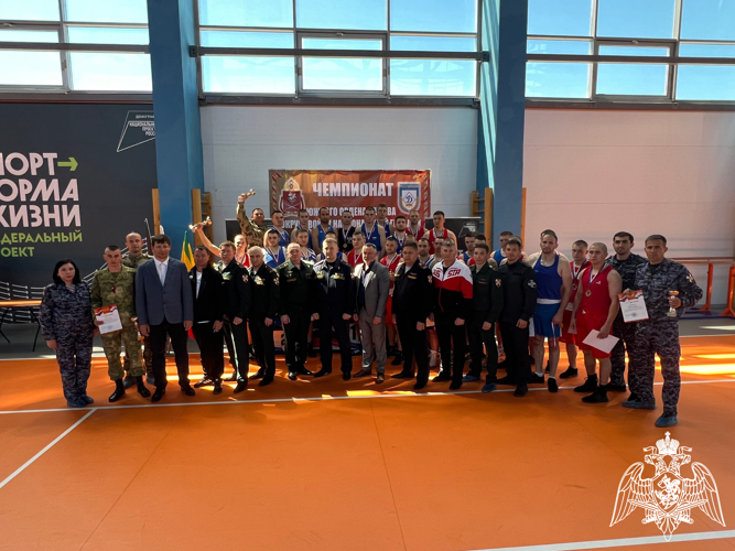 Краснодарские росгвардейцы завоевали «золото» чемпионата Южного округа по боксу