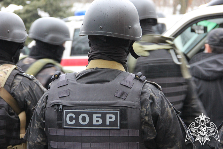 На Кубани при поддержке сотрудников Росгвардии  задержаны четверо подозреваемых в краже сейфа 