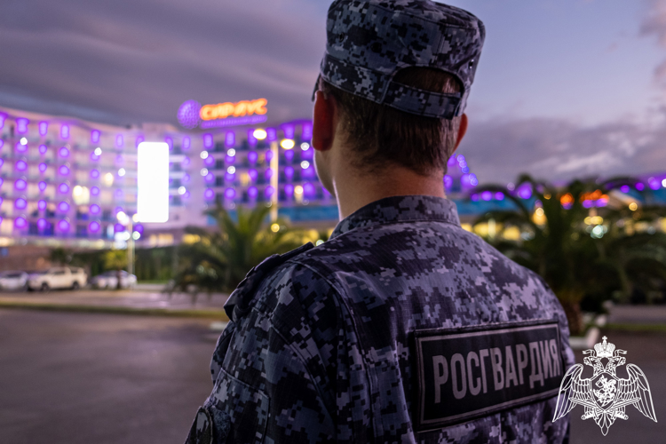 В Сириусе росгвардейцы задержали разыскиваемого по подозрению в краже  