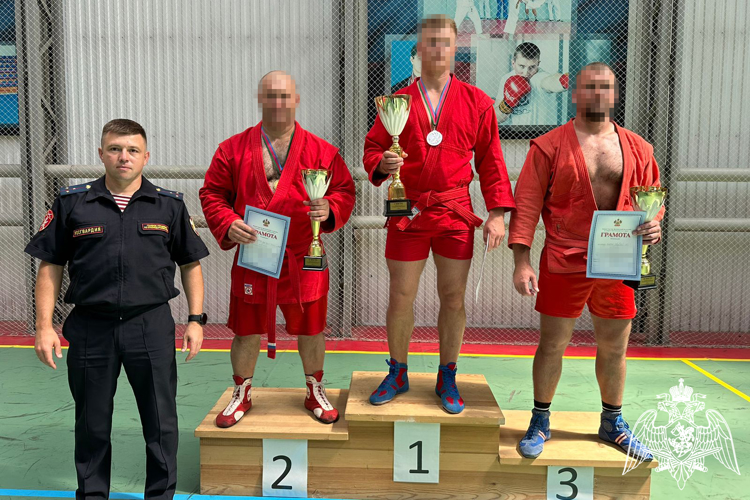 Чемпионат регионального управления Росгвардии по самбо прошел в Краснодаре