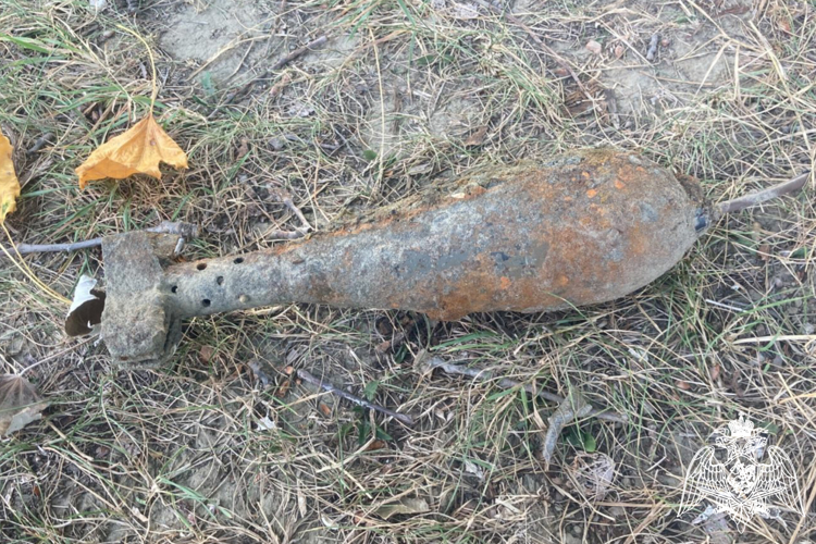 Росгвардейцы уничтожили обнаруженный на берегу реки в Славянске-на-Кубани боеприпас времен Великой Отечественной войны