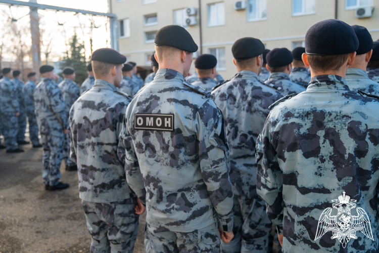 Кубанский ОМОН "Пластун" отметил 36-летие со дня образования