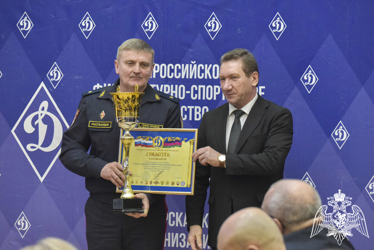 Кубанские росгвардейцы заняли первое место по итогам Спартакиады региональной организации Общества «Динамо» в 2024 году