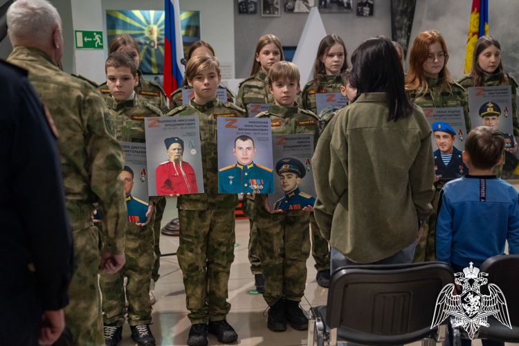 Врио начальника регионального управления Росгвардии принял участие в патриотическом мероприятии «Во имя Героев» 