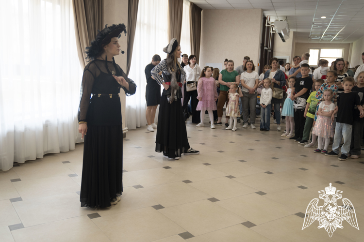 Праздник для детей росгвардейцев прошел в Краснодаре