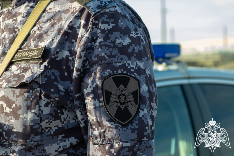 В Тбилисской сотрудники Росгвардии задержали мужчину, повредившего имущество магазина
