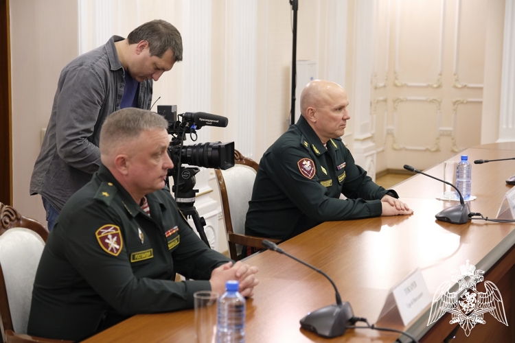 Губернатор Кубани встретился с новым начальником регионального управления Росгвардии Сергеем Токаревым
