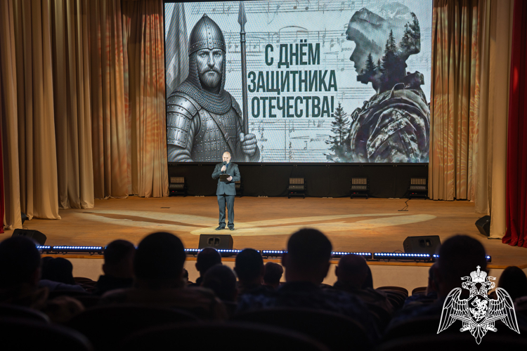 В Краснодаре для росгвардейцев прошёл праздничный концерт «Доблесть в сердце, музыка в душе»