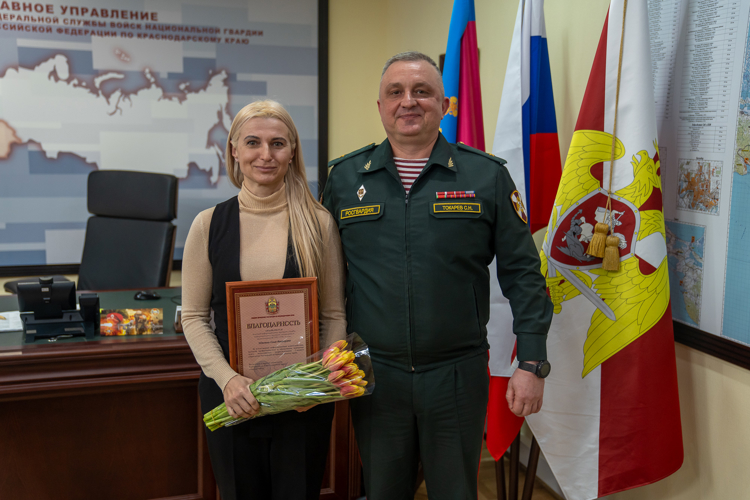 В Краснодаре начальник регионального управления Росгвардии генерал-майор Сергей Токарев встретился с представителями СМИ 
