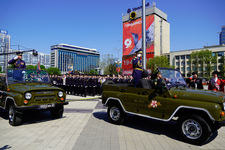 Руководитель регионального управления Росгвардии принял участие в мероприятиях ко Дню Победы в Краснодаре
