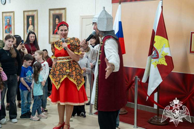 В Краснодаре для детей росгвардейцев организовали праздник ко Дню защиты детей