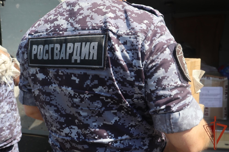 В Краснодаре росгвардейцы направили партию помощи участникам специальной военной операции